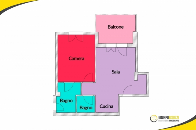 Bilocale di recente costruzione, vista mare