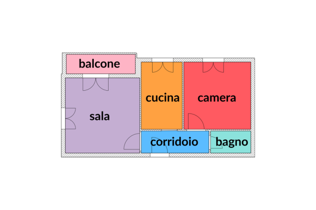 Grazioso Bilocale con balcone