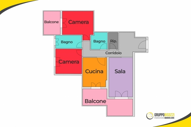 Ampio appartamento con posto auto