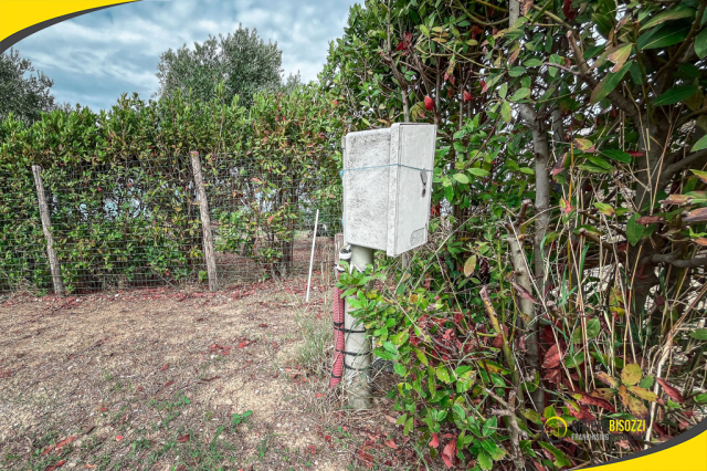 Terreno recintato con magazzino e pozzo